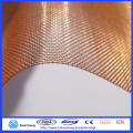 Red copper wire mesh emf shielding copper mesh